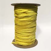 1 soros 6 mm elasztikus csésze flitter - YELLOW