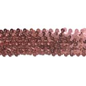 Elastic sequin, 4 rows, 1,6 - LIGHT ROSE