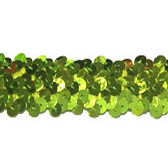 3 soros elasztikus flitterbortni, 3 cm széles - BEAT 70045