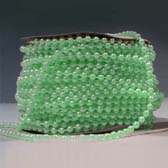 Rögzített gyöngy 4 mm - APPLE GREEN