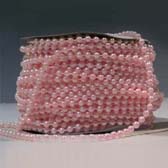 Rögzített gyöngy 4 mm - BABY PINK