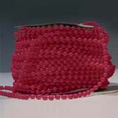 Rögzített gyöngy 4 mm - DEEP PINK