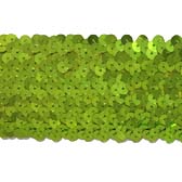 6 soros elasztikus flitterbortni, 6 cm széles - BEAT 70045
