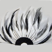 Half pinwheels - BLACK/WHITE