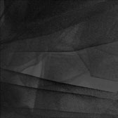 Puha fátyol tüll - Black (Fekete)
