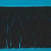 Hurkolt végű táncruharojt 10 cm hosszú - Black (Fekete)