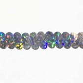 Holographic elastic sequin trim, 0.6 - SILVER