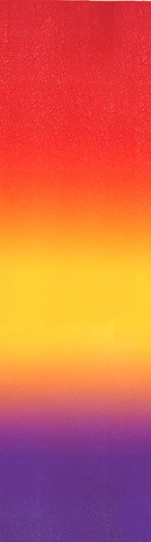 Színátmenetes táncruha anyag - RED/YELLOW/PURPLE
