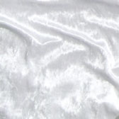 Aldabra: Természetes fényű, gyűrt hatású bársony anyag számos színváltozatban kapható. Csúcstechnológiai tulajdonságainak köszönhetően tökéletesen alkalmas lenyűgözö techno-ruhák megalkotásához. - BIANCO 0028 (fehér)