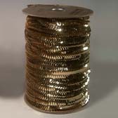 1 soros 8 mm elasztikus csésze flitter - #53 GOLD