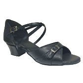 Regina latin sandal - Black (Fekete)