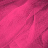 Fluorescent medium hardness for decorative tulle - FLUORESCENT CERISE