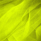 Neon színű félkeménységű  tüll - FLUORESCENT LEMON