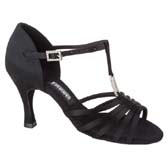 Freed of London Holly latin dance shoes - Black (Fekete)