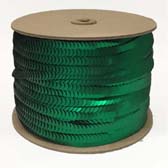 1 row 6 mm elastic, metal shining cup sequin - IRELAND