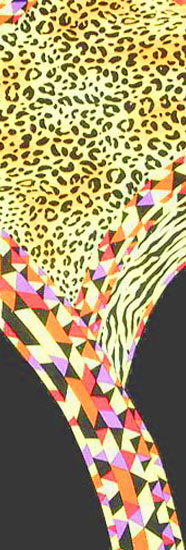 Printed pattern lycra - MULTICOLOR