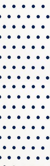 Pöttyös fürdőruha anyag - WHITE/NAVY BLUE