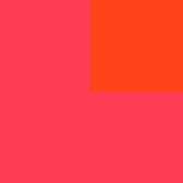 Két oldalas matt neon színű lycra  anyag - FUXIA / ARANCIO