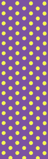 Polka dot material - RIVOLI/NEON YELLOW