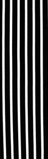 Csíkos fürdőruha anyag - BLACK/WHITE