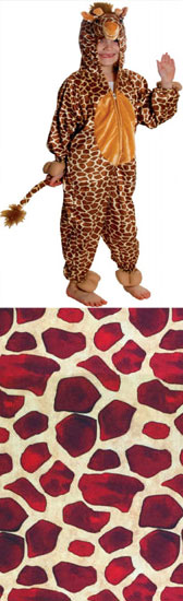 Giraffe pattern lycra - GIRAFFE