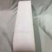 Horsehair ribbon 7,5 cm width - WHITE (fehér)