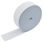 Rubber ribbon 2 inches - WHITE (fehér)