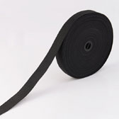 Rubber ribbon 2 cm - Black (Fekete)