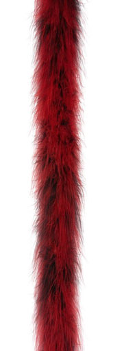 Cirmos marabu boa - RED/BLACK (68)