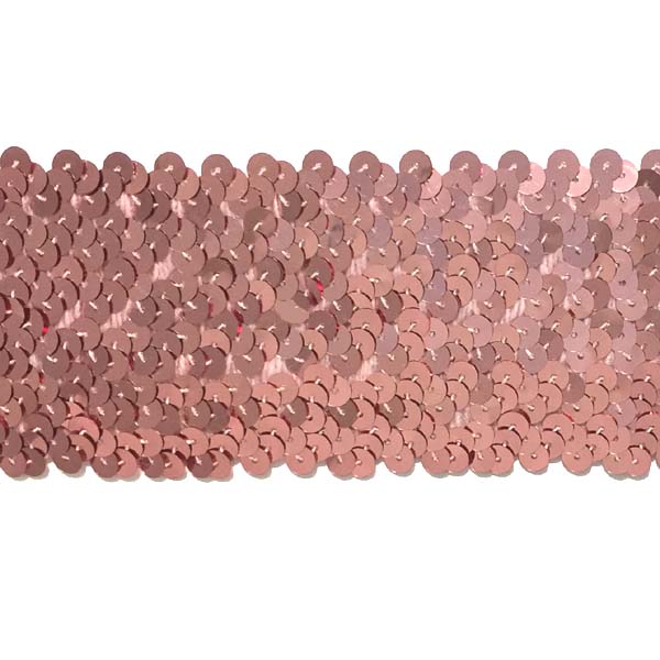 6 soros elasztikus flitterbortni, 6 cm széles