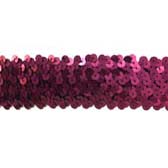 Elastic sequin, 4 rows, 1,6