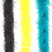 Ostrich feather boa 4 ply