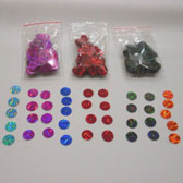 10 mm prismatic plate shape sequin