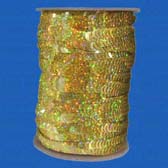 Sequin 1 cm elastic, holographic