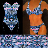 Printed pattern lycra