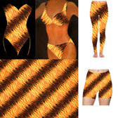 Printed pattern lycra