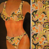 Printed pattern lycra