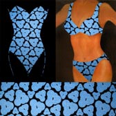 Printed pattern lycra