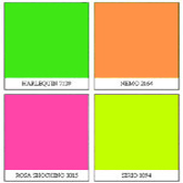 Fényes neon színű fürdőruha anyag 190 gr/m2