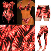 Printed pattern lycra